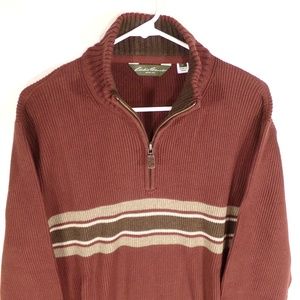 New Eddie Bauer 1/4 zip pullover sweater XL/Tall